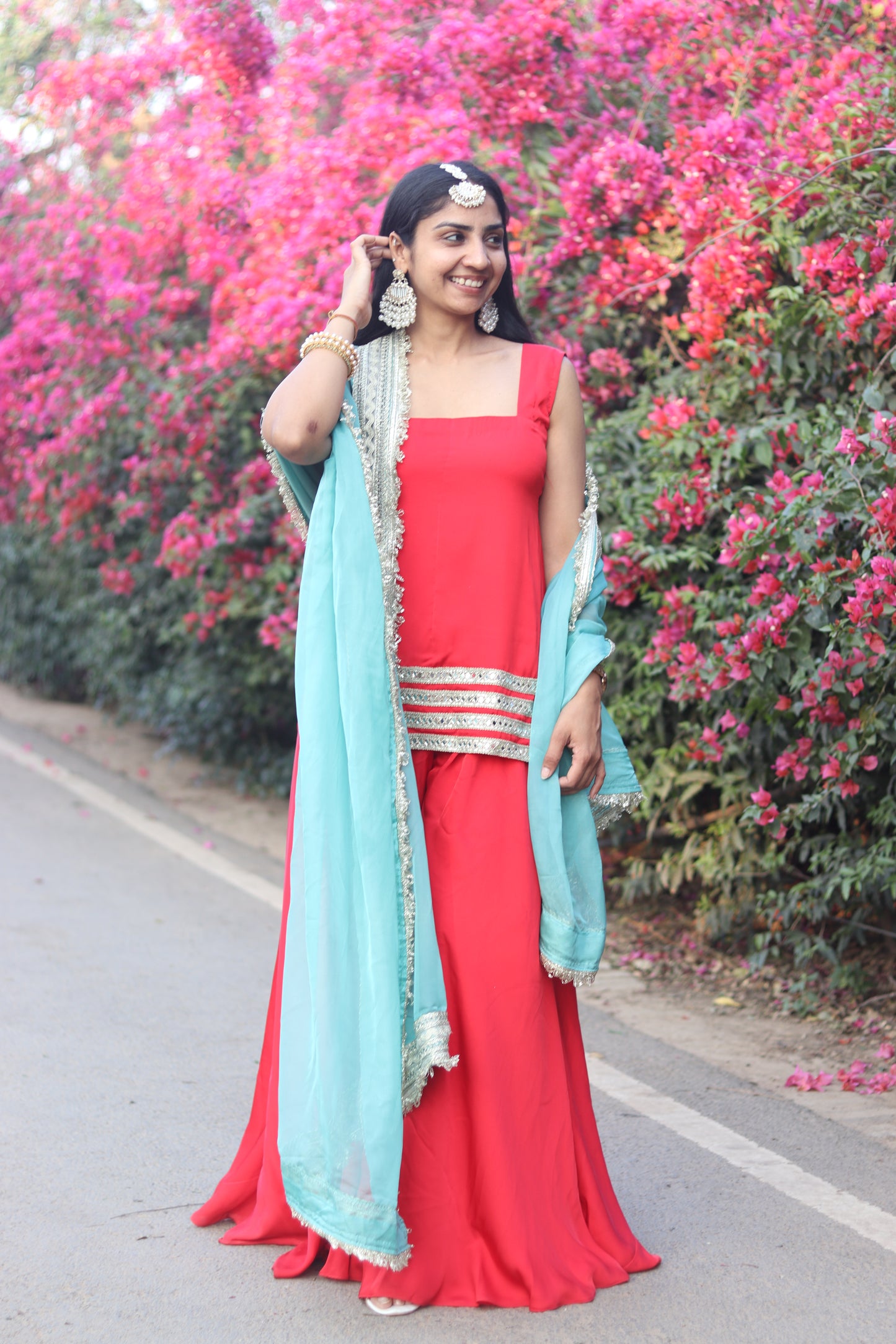 Ruby Bloom Sharara Set