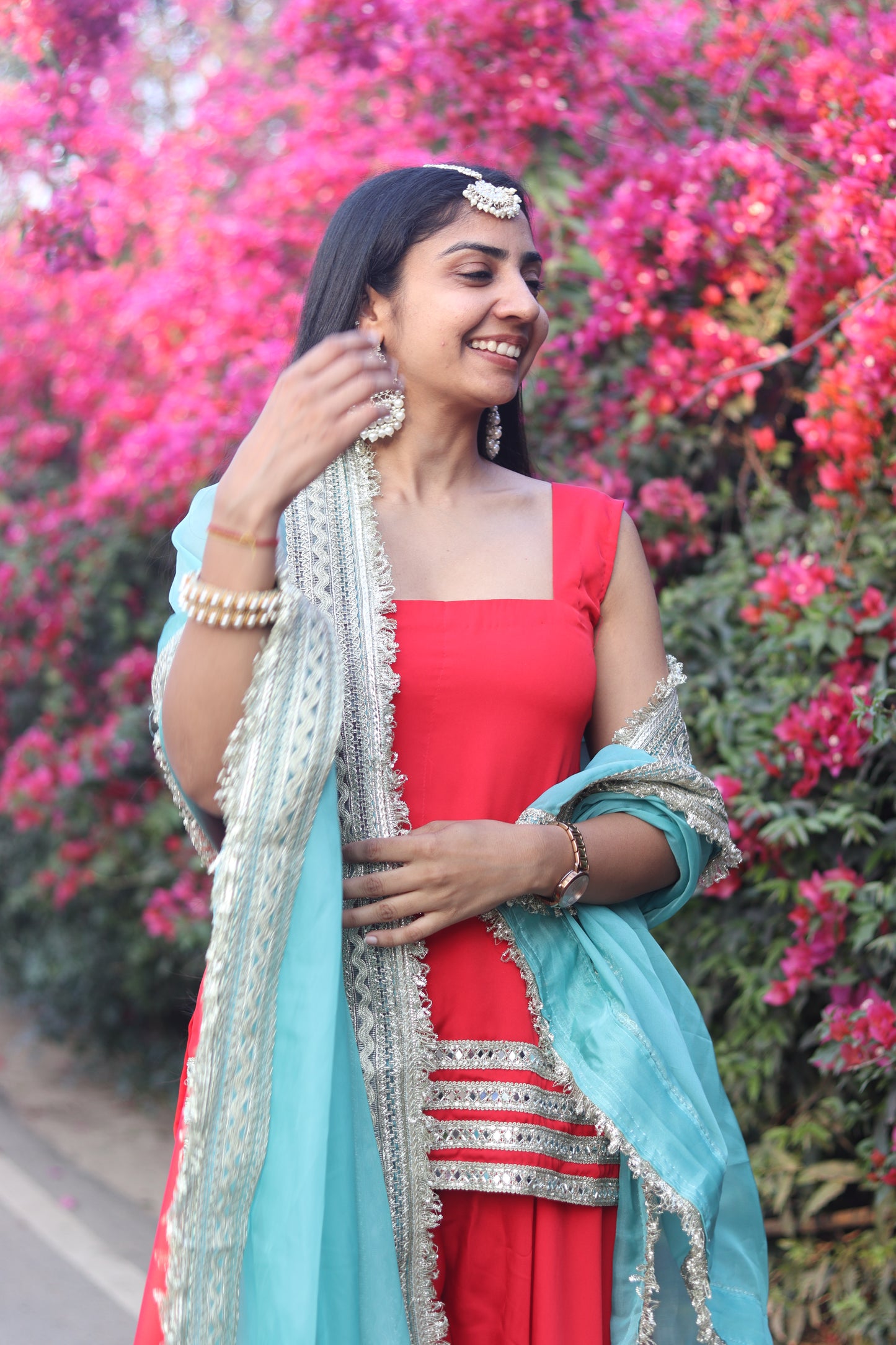 Ruby Bloom Sharara Set