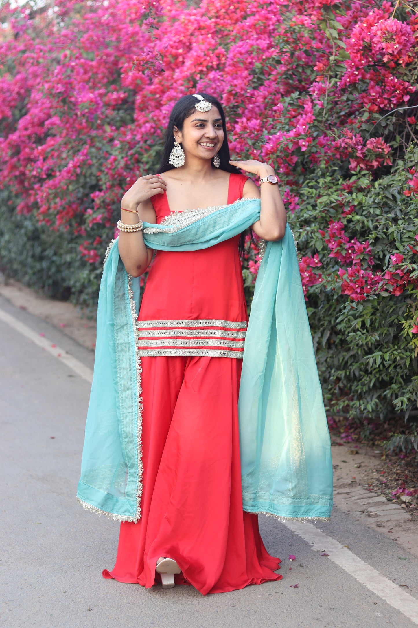 Ruby Bloom Sharara Set