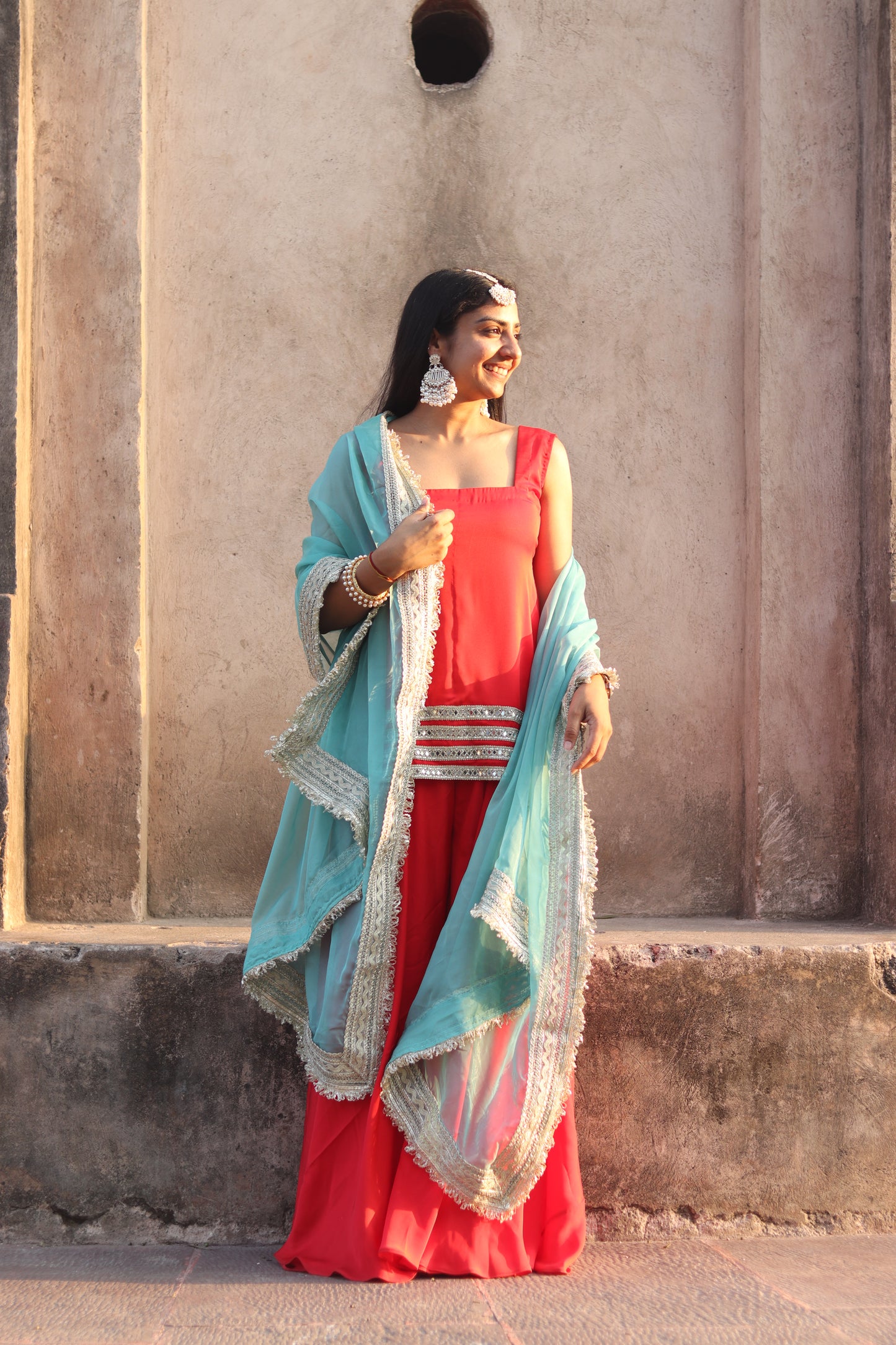 Ruby Bloom Sharara Set