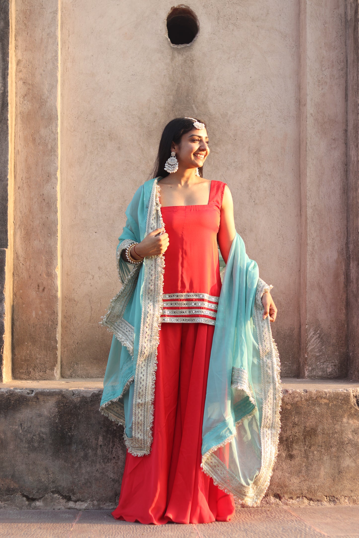 Ruby Bloom Sharara Set