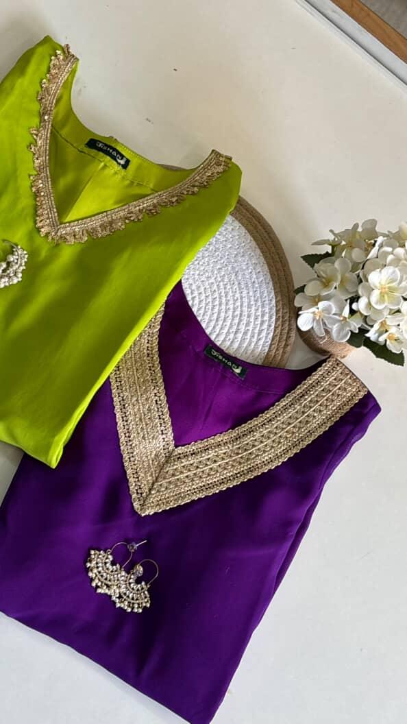 Heer short kurti