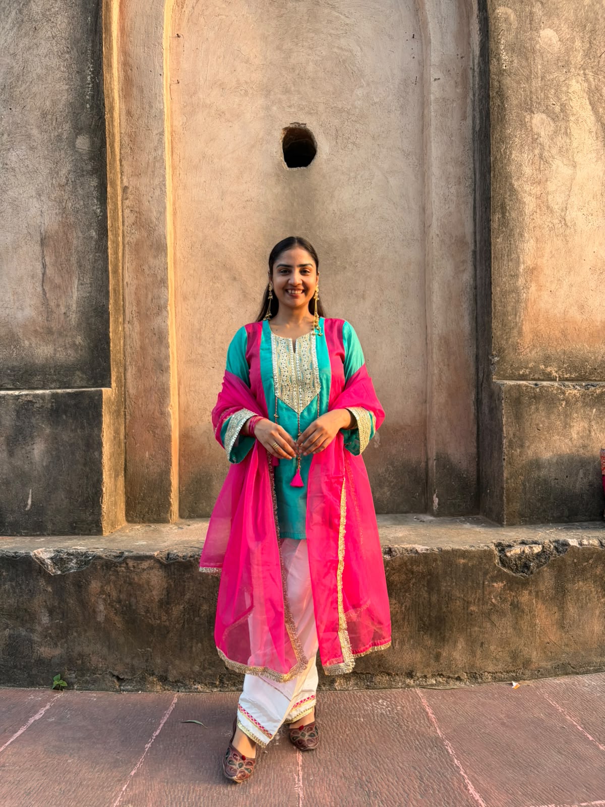 Fiza farshi kurta set