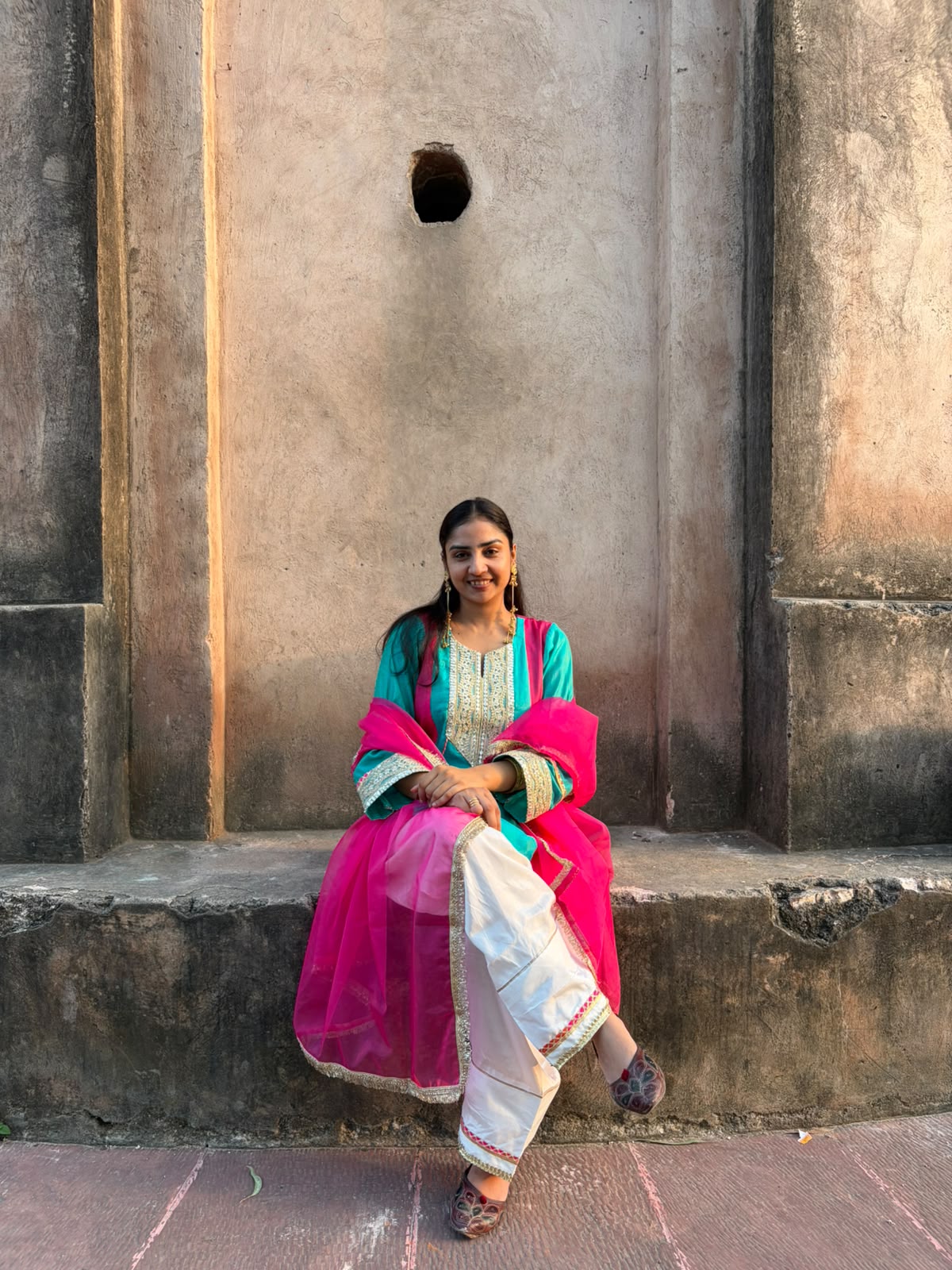 Fiza farshi kurta set