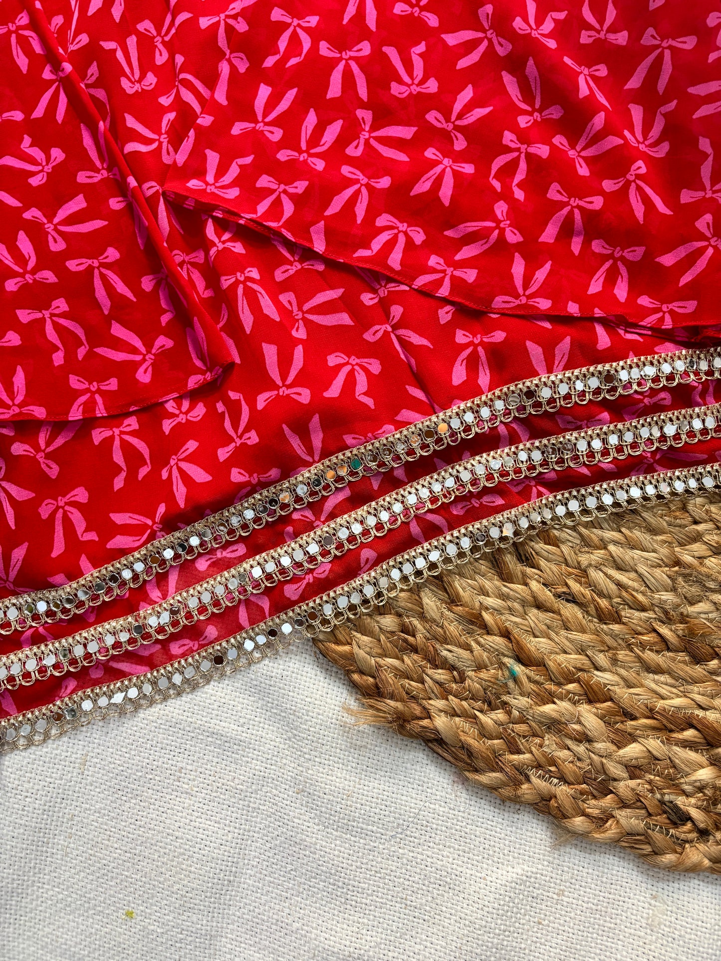 Heer – Red Georgette Short Kurta