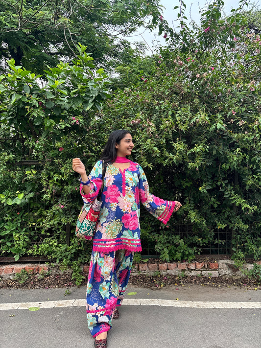 Floral kurta set