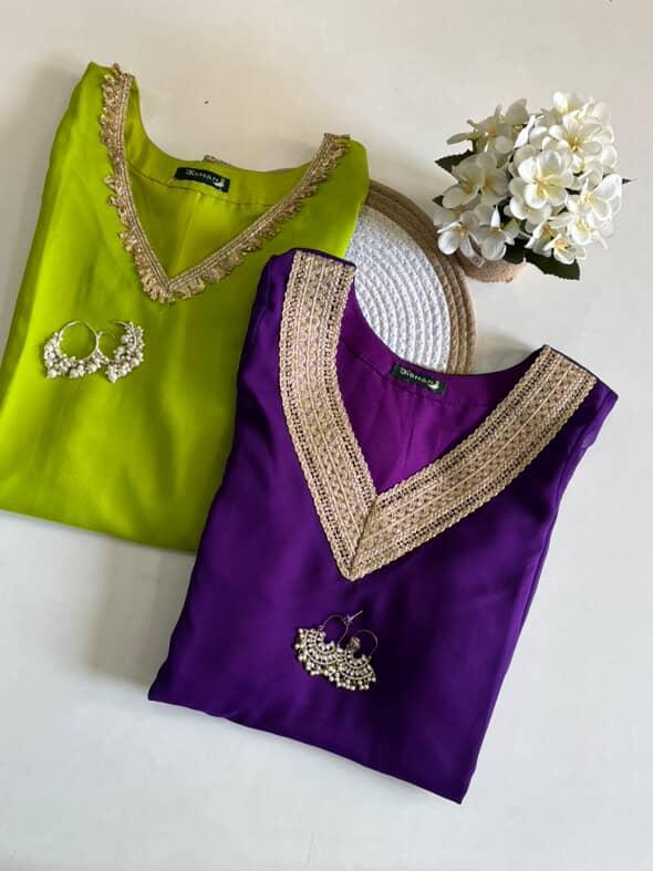 Heer short kurti