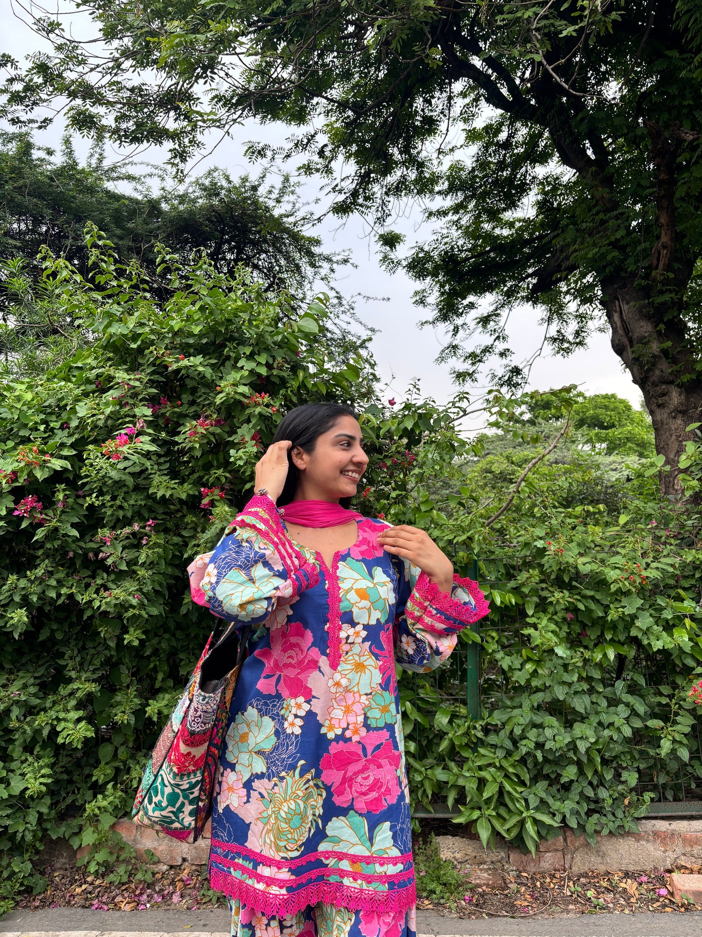 Floral kurta set