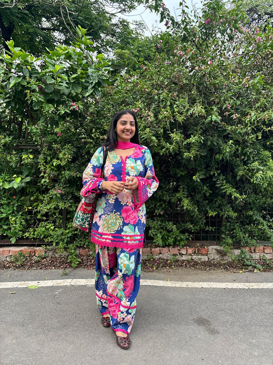 Floral kurta set